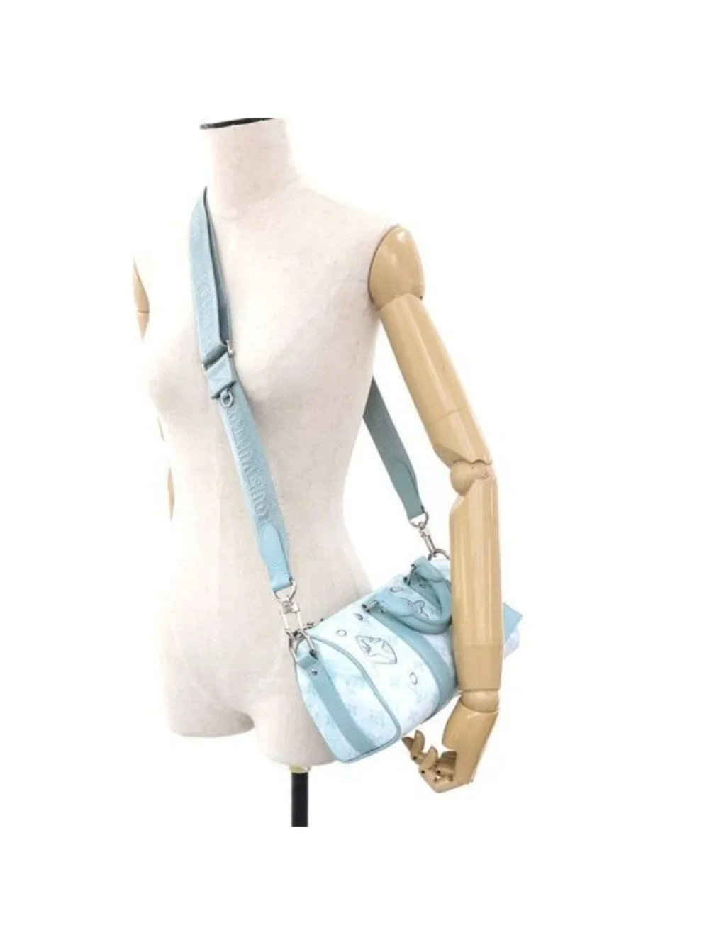 Louis Vuitton Keepall Bandouliere 25 Aqua Garden